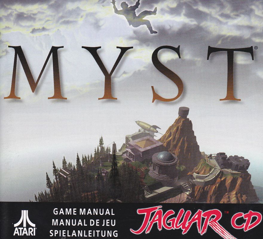 Myst (CD) box art for Jaguar